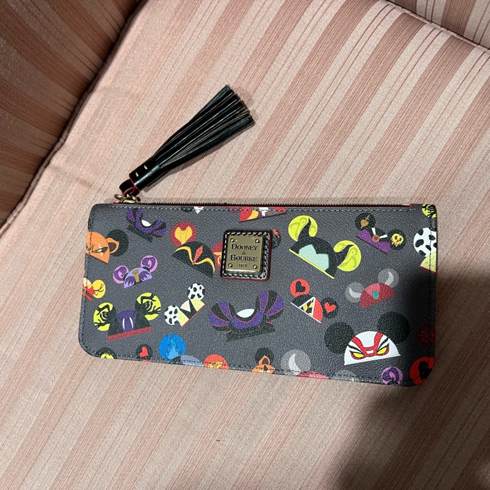 Disney Villain Earhat Wallet by Dooney and Bourke
